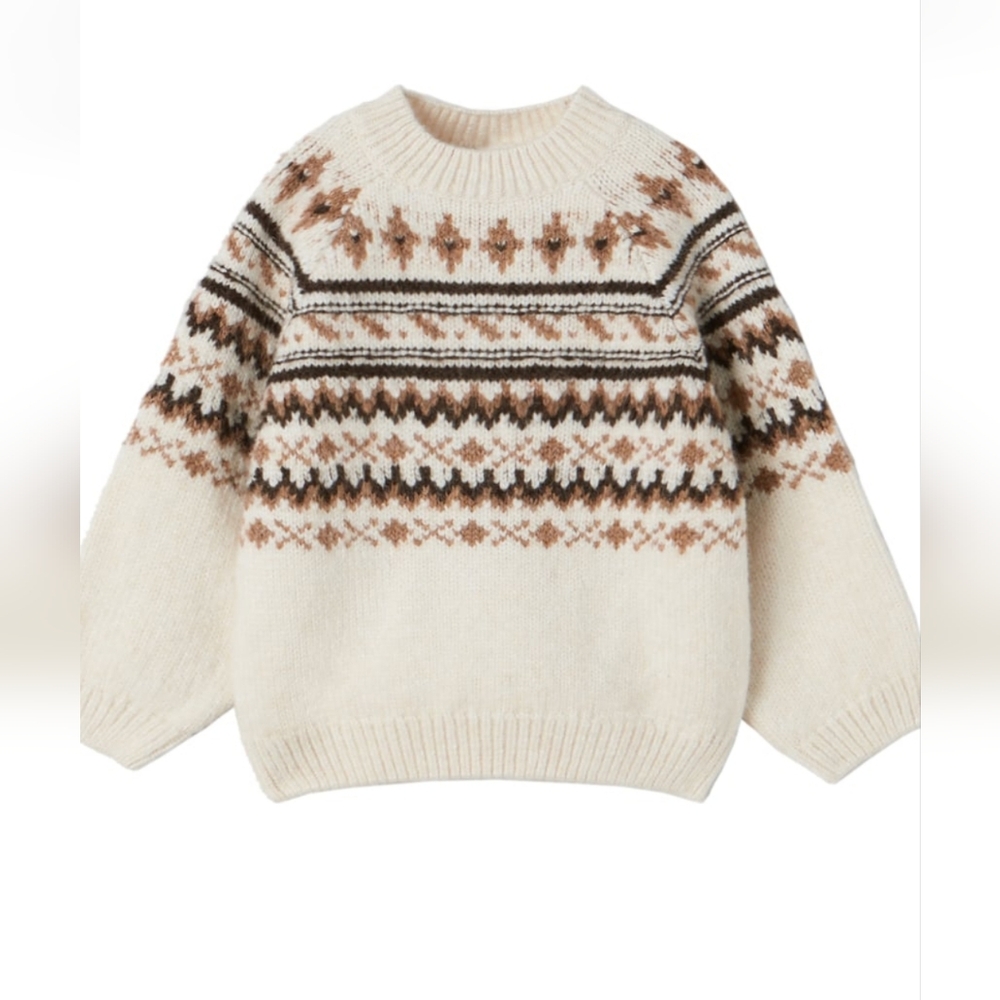 ZARA knit sweater boys girls toddler 12-18 months old
